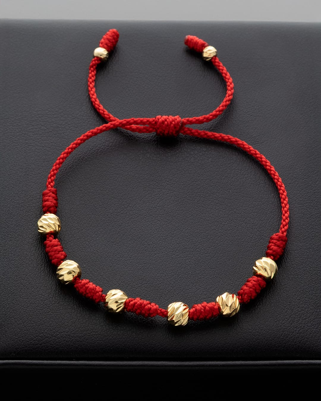 PULSERA BALÍN DIAMANTADO 5MM - 7 NUDOS.