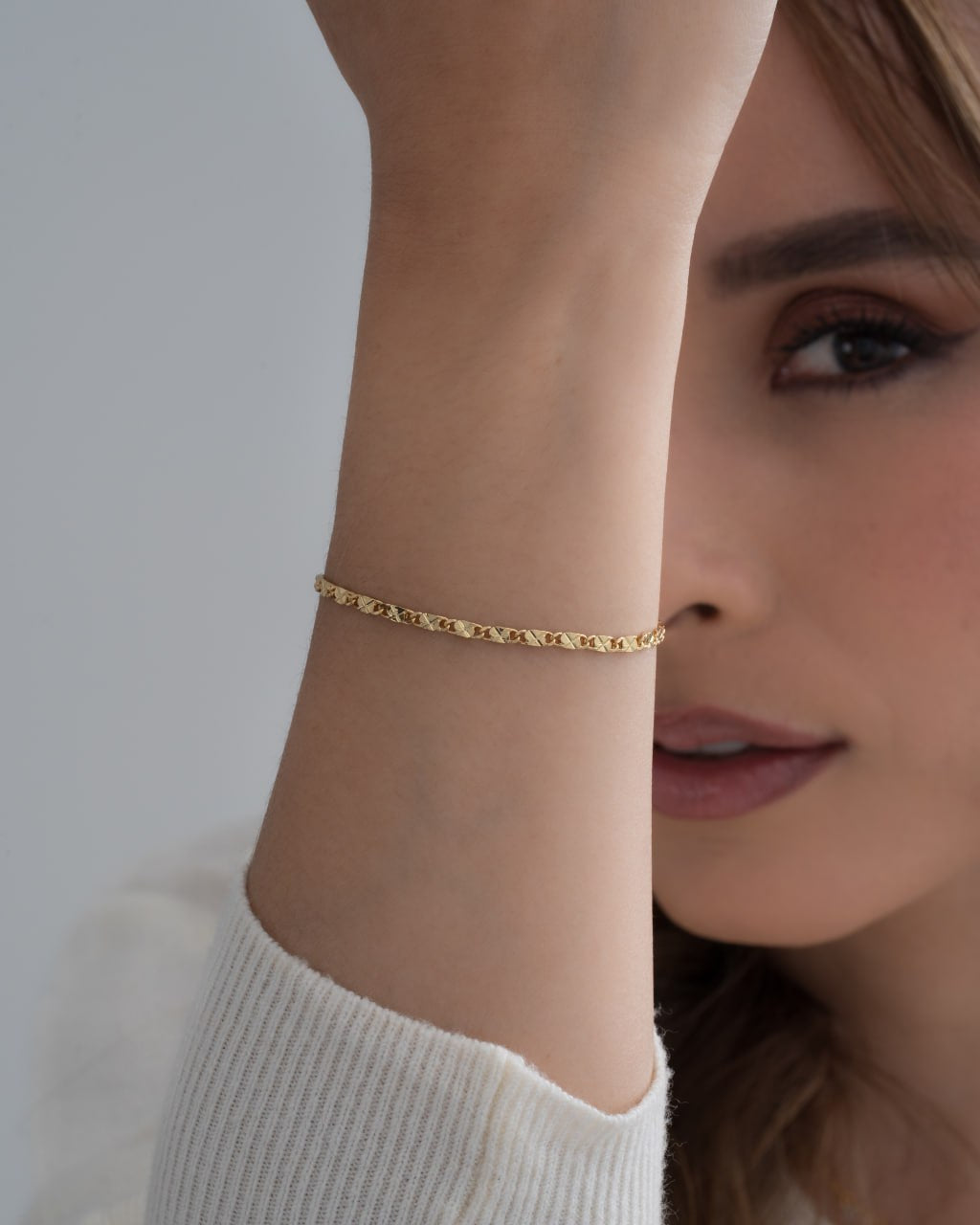 PULSERA DESTELLO 2.5 MM 16CM