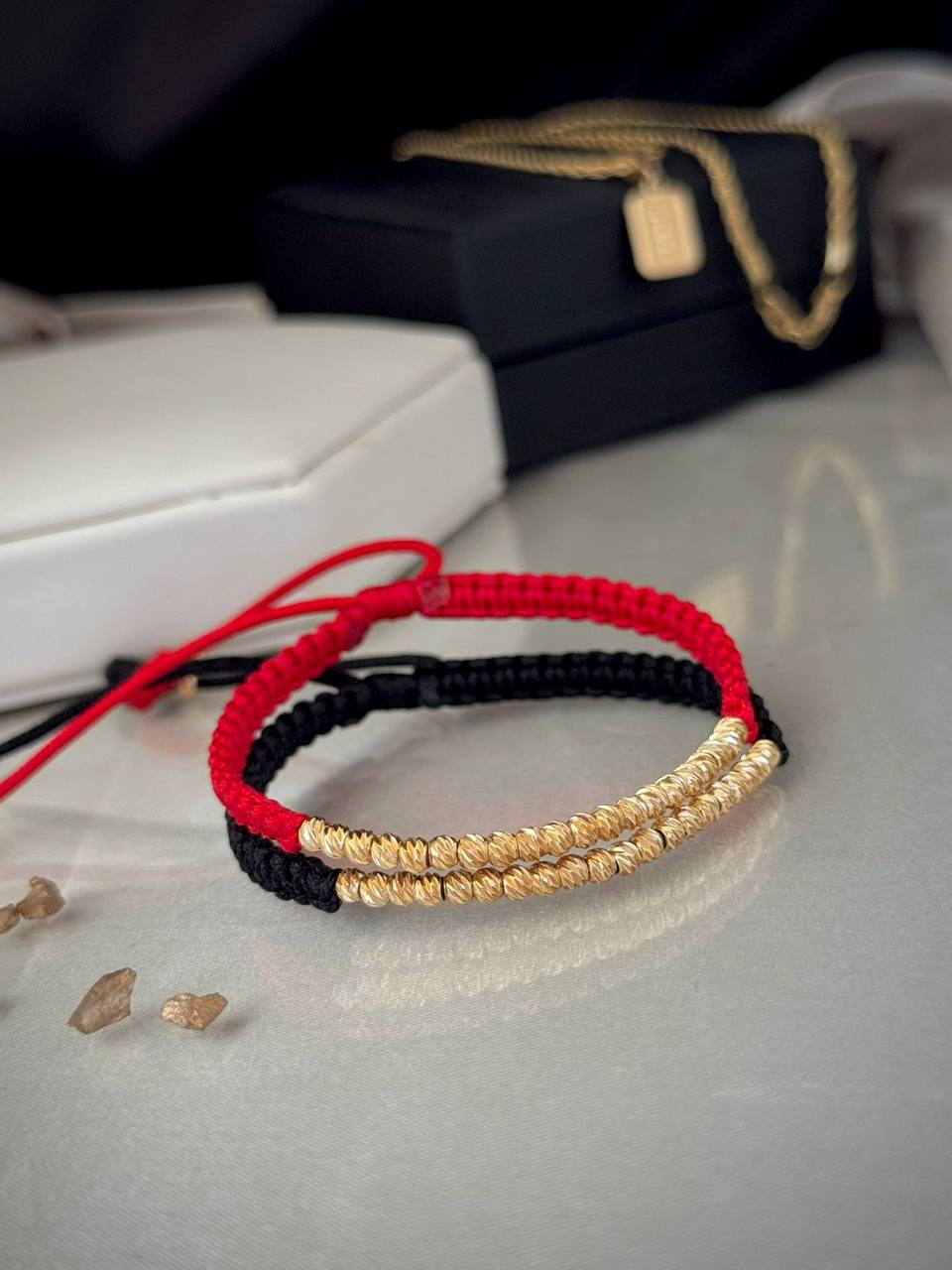 PULSERAS BALÍN DIAMANTADO 3MM