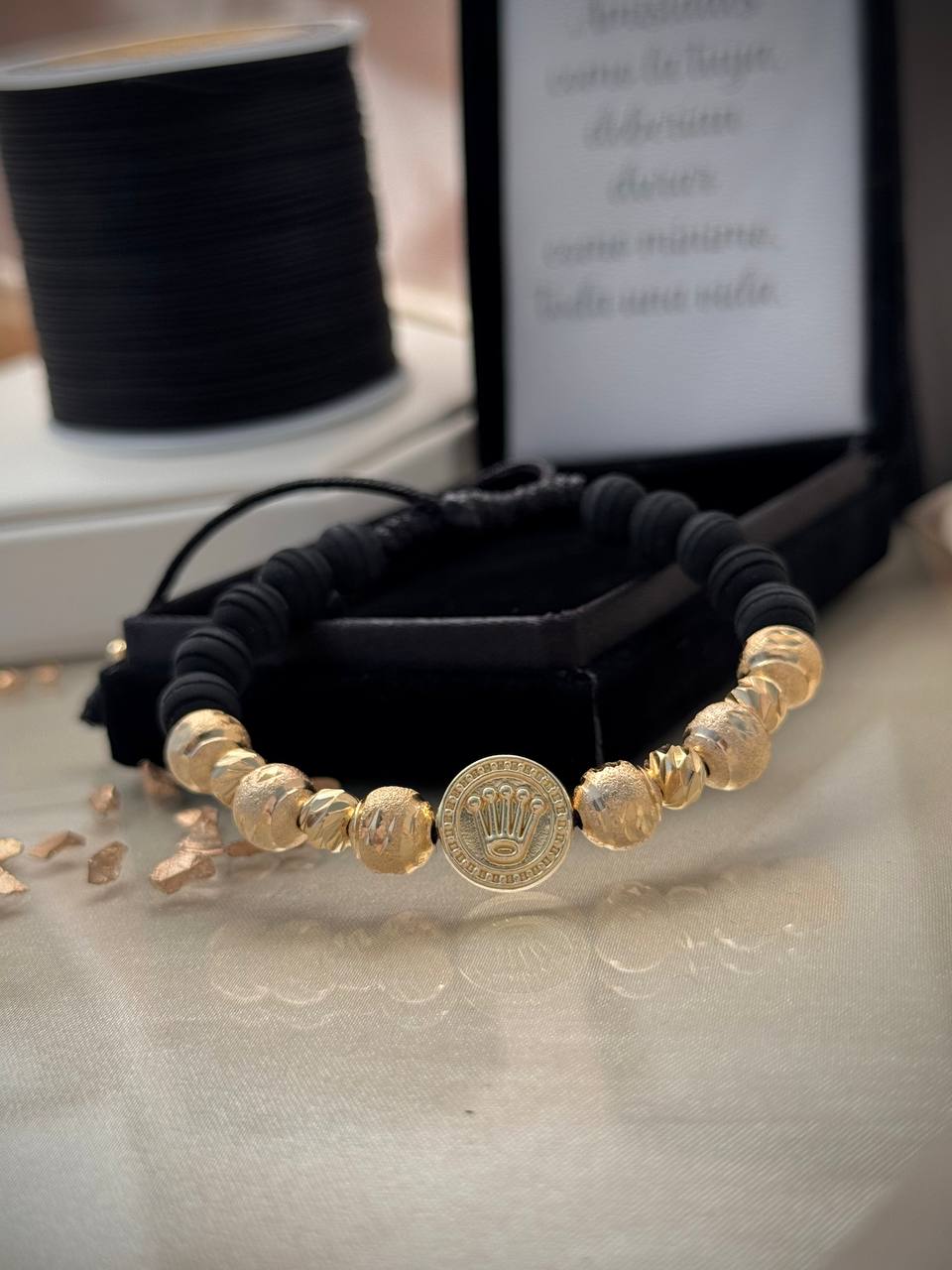 PULSERA BALÍN DIAMANTADO-CORONA ROLEX