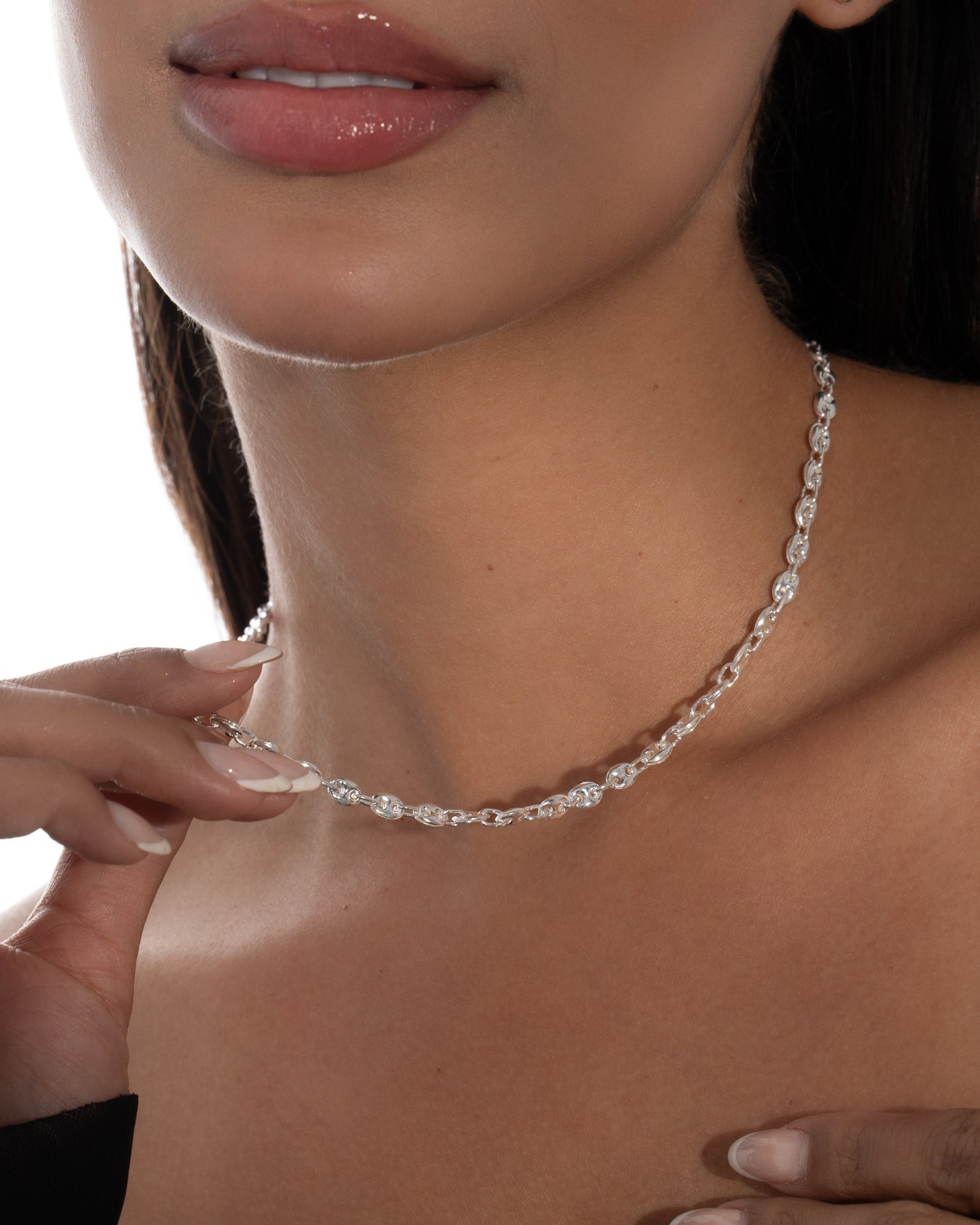 CADENAS MUJER EN PLATA 925