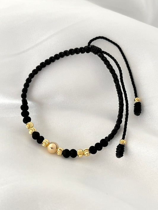 PULSERA BALÍN ITALY-LISO 8-4 MM.