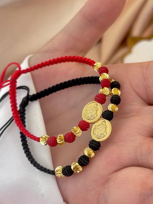PULSERAS BALÍN ITALY 5MM - DIJE VIRGEN DEL CARMEN