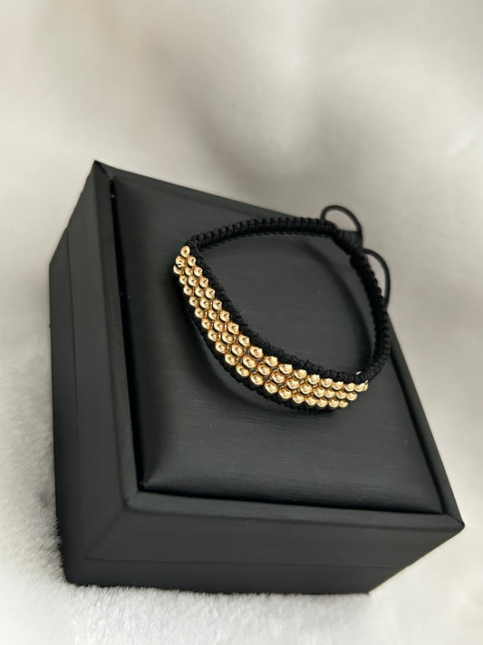 PULSERA BALÍN 3 MM TRES HILERAS