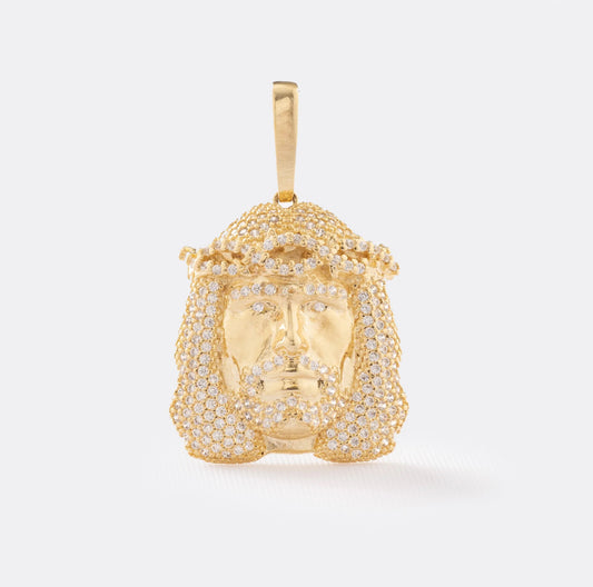 DIJE ROSTRO SWAROVSKI CRISTAL.