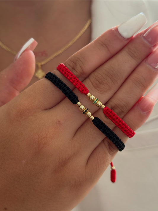 PULSERAS BALÍN LISO 4-3 MM - RÓNDELES.