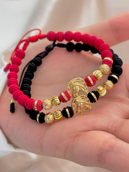 PULSERAS BALÍN ITALY DIAMANTADO 6MM- DIJE FORTUNE