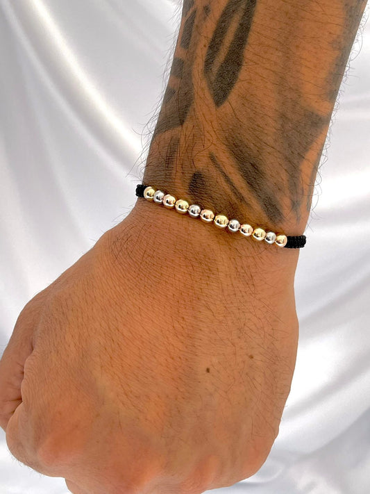 PULSERA BALÍN 5 MM TRES TONOS