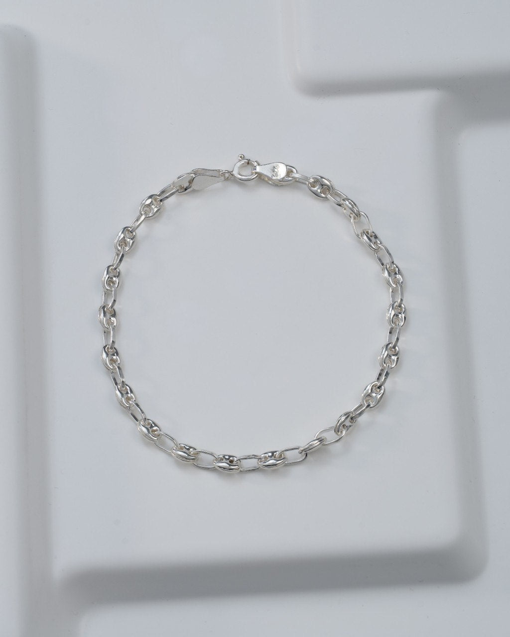 PULSERAS GUCCI EN PLATA 925 19CM