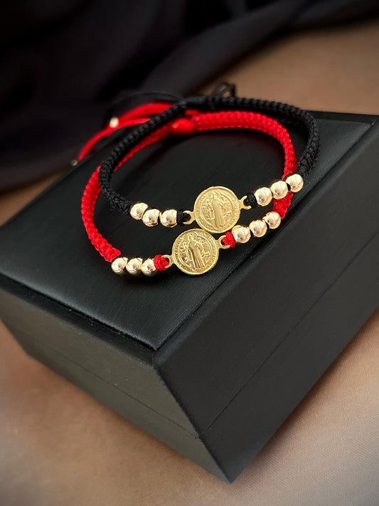 PULSERAS BALÍN LISO 4MM-DIJE SAN BENITO