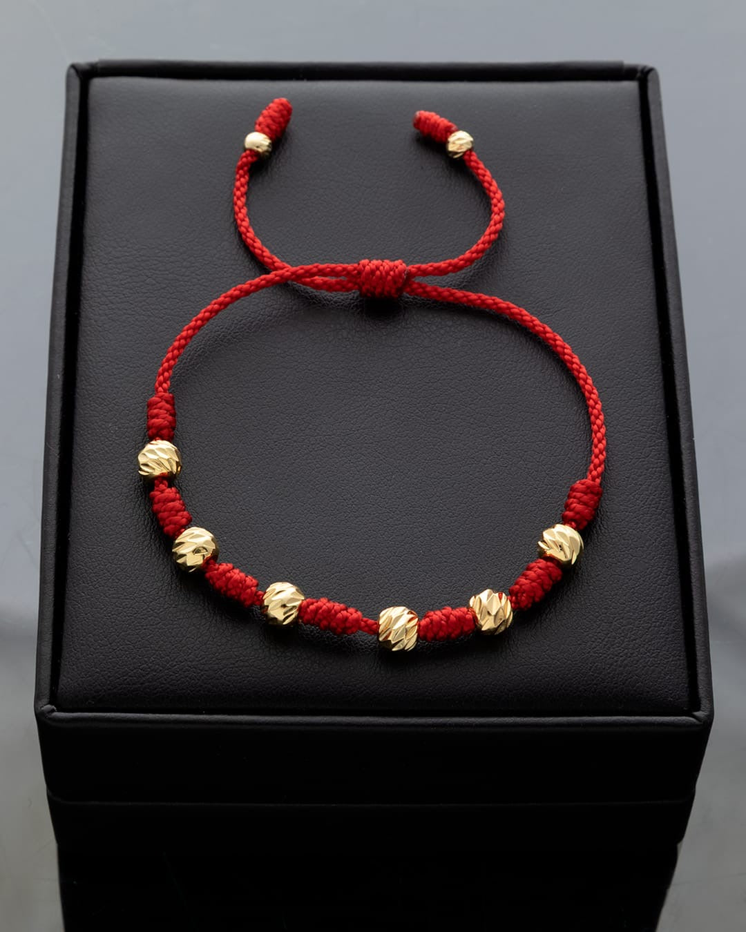 PULSERA BALÍN DIAMANTADO 5MM - 7 NUDOS.