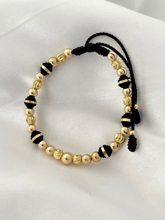 PULSERA BALÍN ITALY LISO 5-4 MM-NEOPRENO ARGOLLADO.