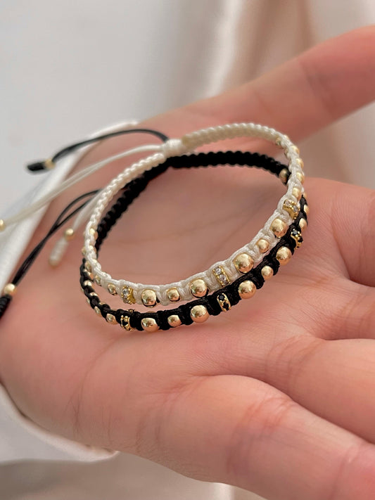 PULSERAS BALÍN LISO 4 MM - RÓNDELES