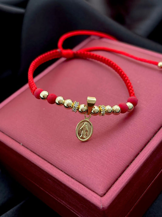 PULSERA BALÍN LISO 4 MM - DIJE MINI
