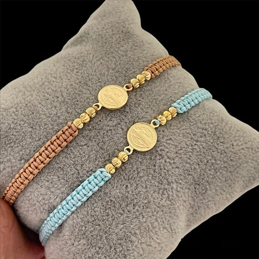PULSERAS BALÍN ITALY 4MM - DIJE SAN BENITO