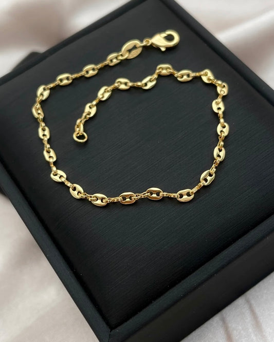 PULSERA TEJIDO GUCCI DELGADA 18CM