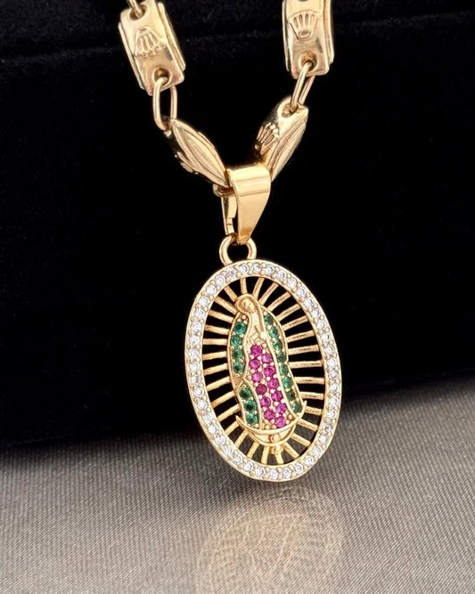 DIJE GUADALUPE COLORES