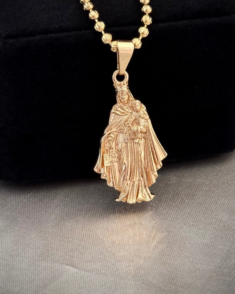 DIJE VIRGEN DEL CARMEN SILUETA