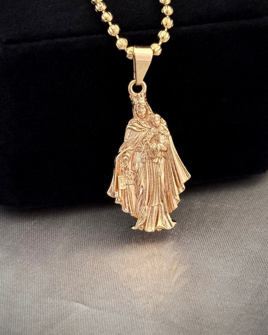 DIJE VIRGEN DEL CARMEN SILUETA