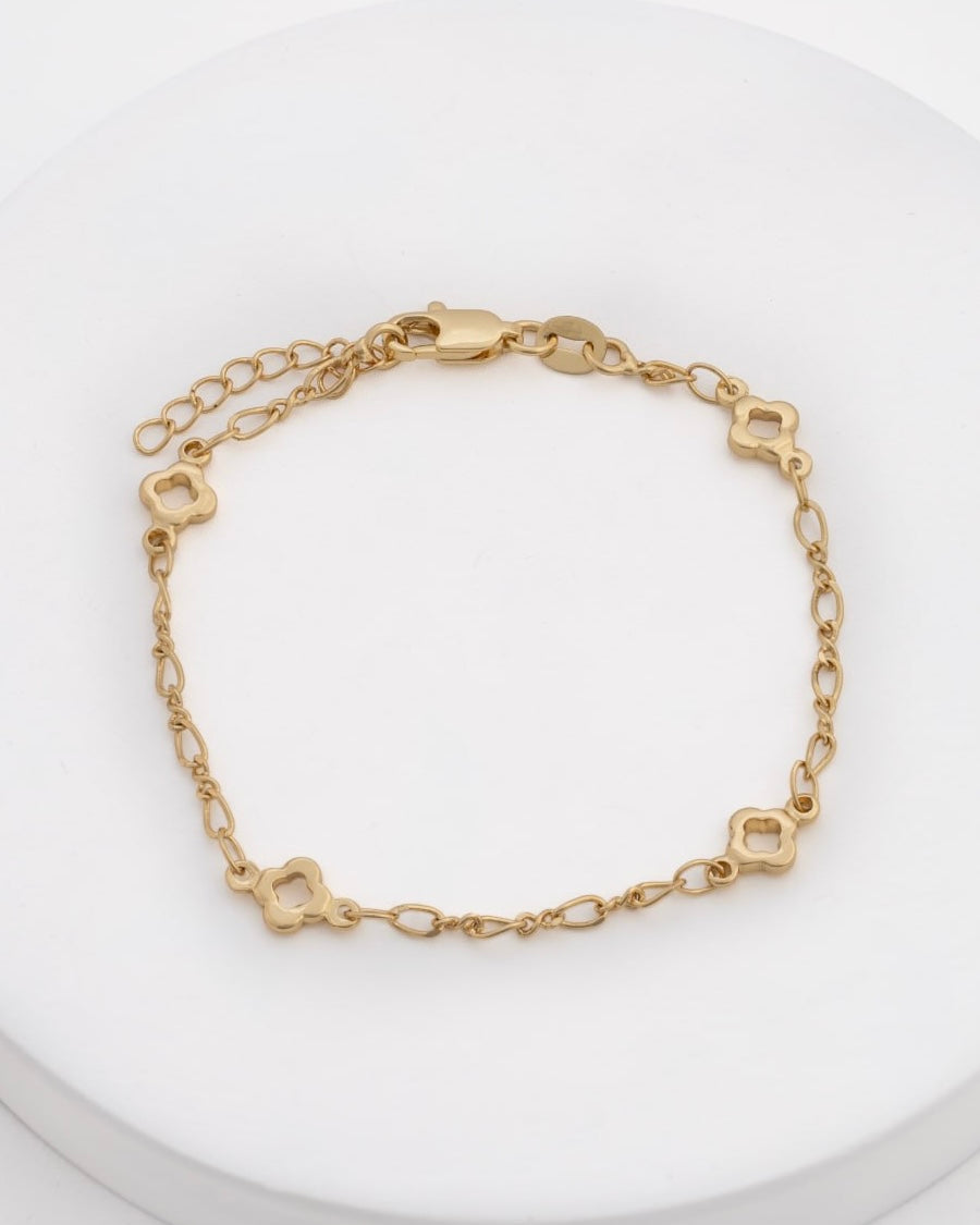 PULSERA CLOVER SILUETA