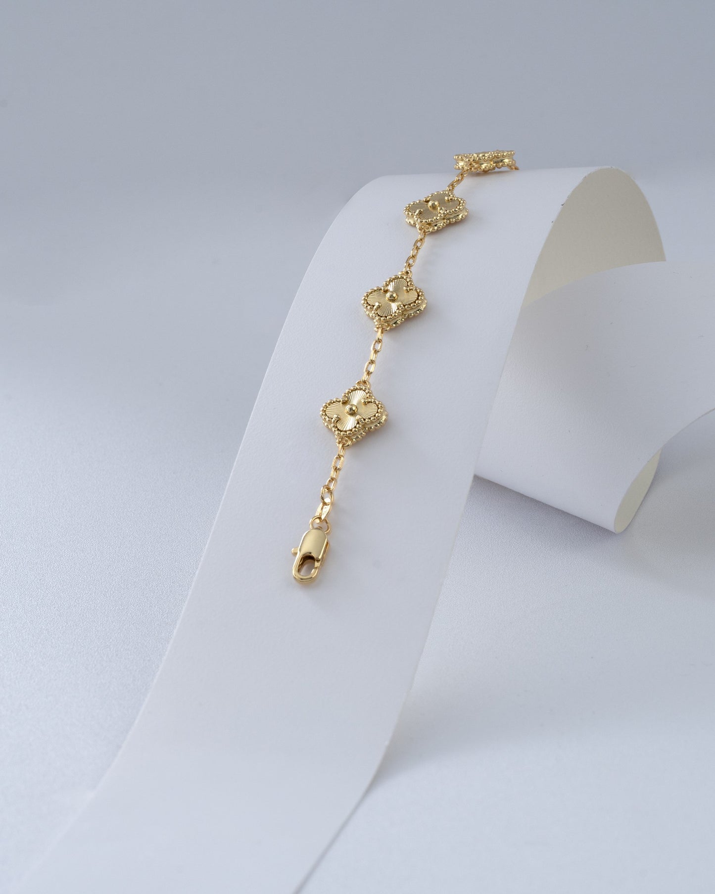 PULSERA TRÉBOL 18 CM