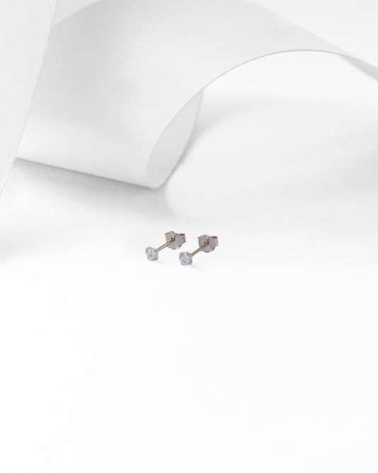 TOPOS CRISTAL EN PLATA 925