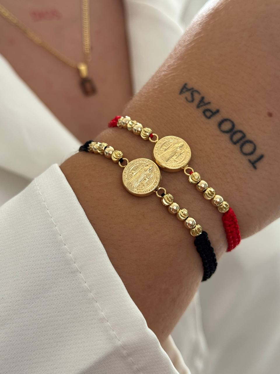PULSERAS BALÍN ITALY-LISO-DIJE SAN BENITO