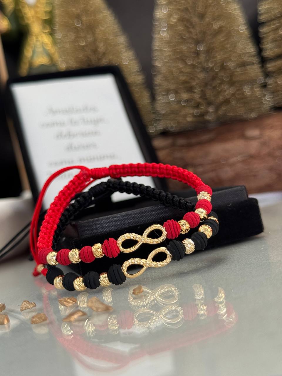 PULSERAS INFINITO DIAMANTADO