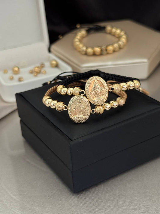 PULSERAS BALÍN 6MM-DIJE MILAGROSA.