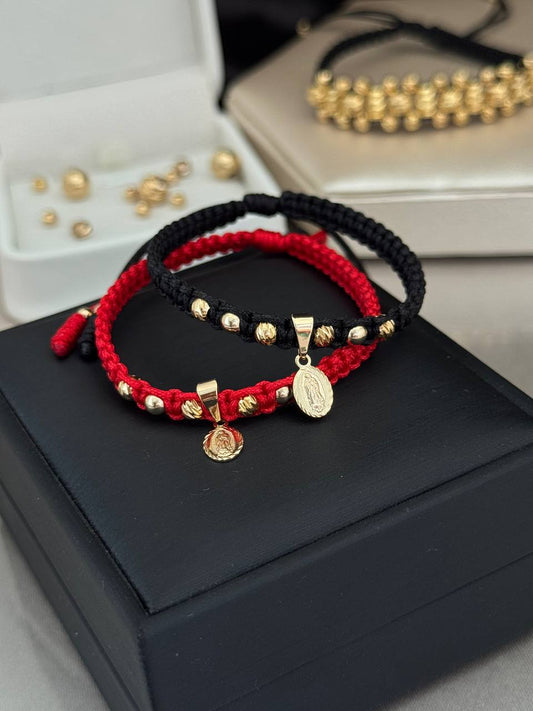 PULSERAS BALÍN DIAMANTADO 4MM-DIJE MINI GUADALUPE.