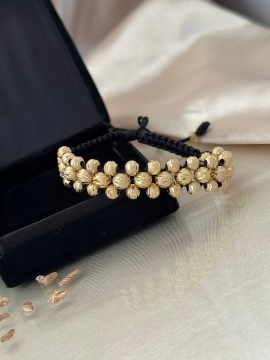 PULSERA TRES HILERAS DIAMANTADA 6-5MM